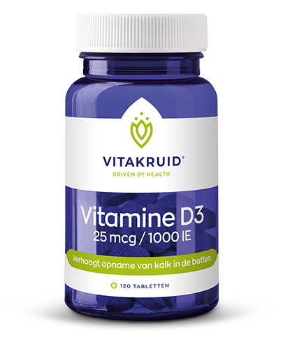 Vitamine D3 - 25 mcg  / 1000 IE